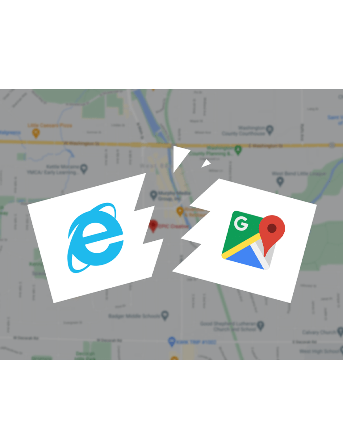 Google Maps Ceasing Support for Internet Explorer