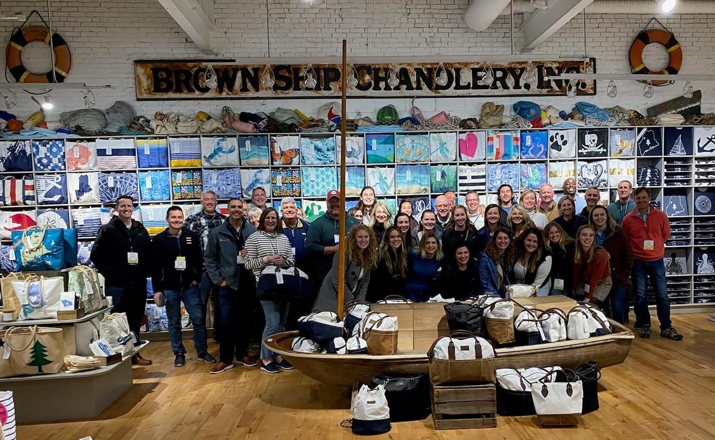 TOCA Attendees at Sea Bags Store