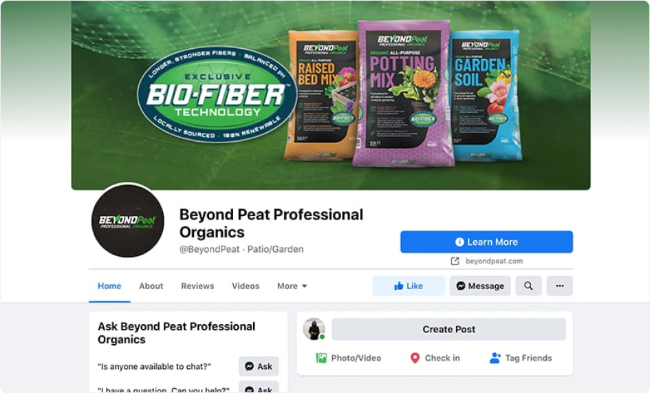 Beyond Peat's facebook page.